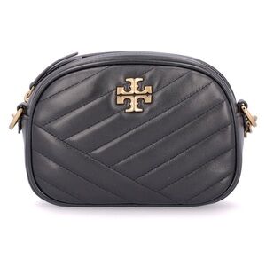 Tory Burch Black Quilted Crossbody Bag